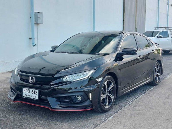 2017 Honda Civic Sedan สีดำ