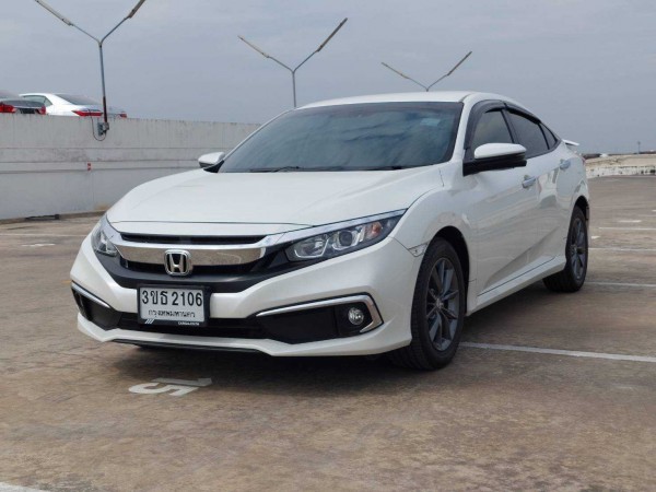 2019 Honda Civic สีขาว