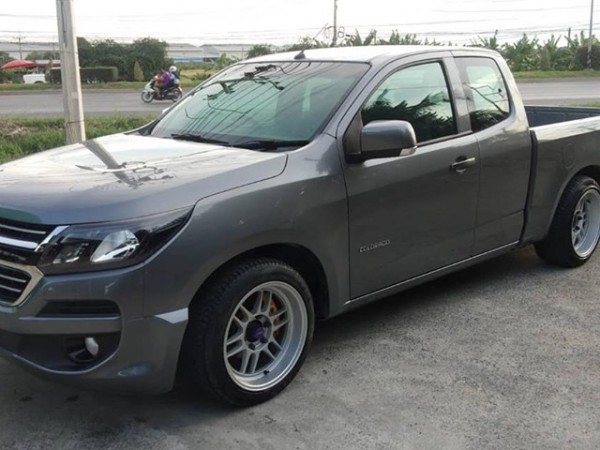 Chevrolet Colorado Gen2 (ไมเนอร์เชนจ์) โฉมแคป ปี 2019 สีเทา