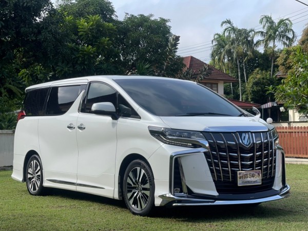 2021 Toyota Alphard สีขาว