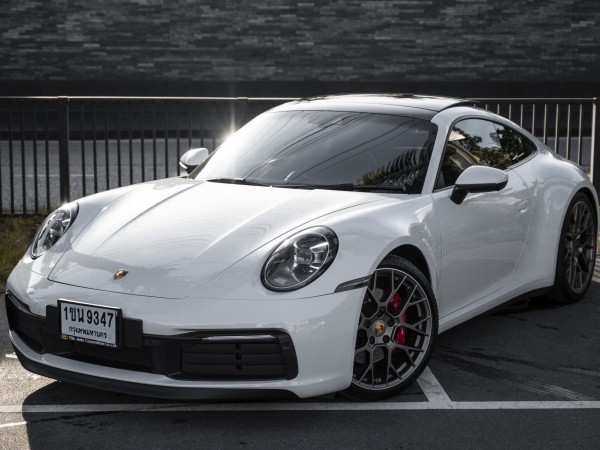 2019 Porsche 992 Carera S สีขาว