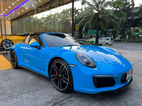 2022 Porsche Carrera 991.2 Targa4S Miamiblue สีฟ้า