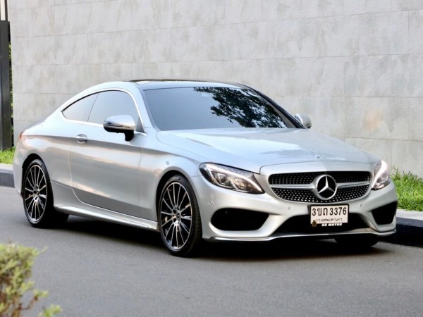 2017 Mercedes-Benz C-Class C205 C250 สีเงิน
