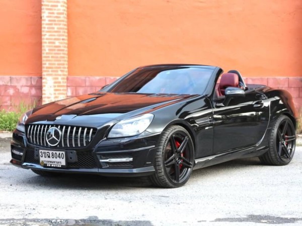 2012 Mercedes-Benz SLK-Class 200 AMG สีดำ