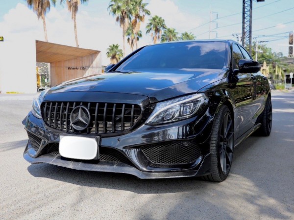 2015 Mercedes-Benz C-Class C300 AMG สีดำ