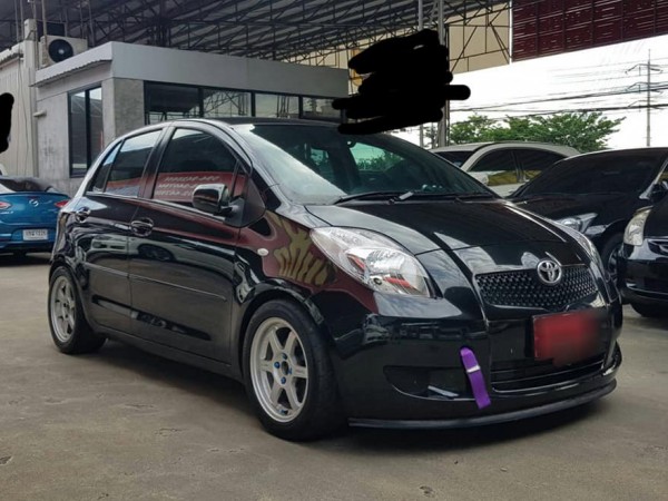 Toyota Yaris ปี 2008 สีดำ