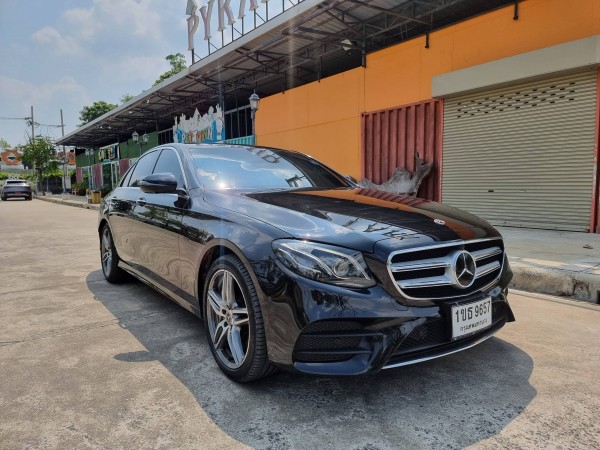 2018 Mercedes-Benz E-Class W213 E350 สีดำ