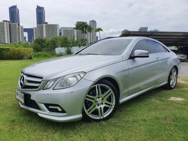 Benz E250 Coupe AMG (W207) ปี 2011 สีบรอนซ์เงิน