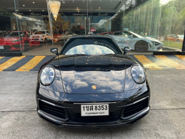 2020 Porsche 911 992 สีดำ