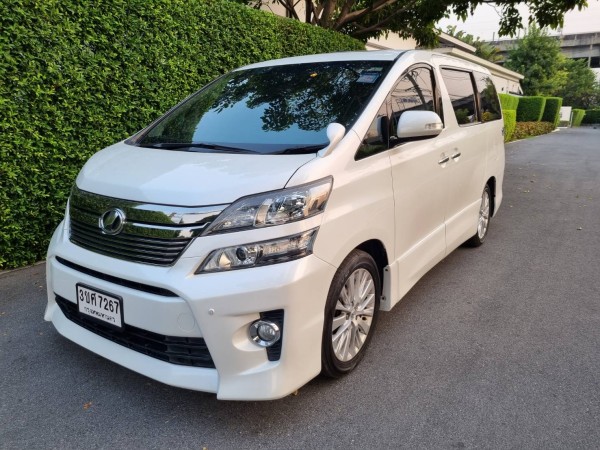 2014 แท้ TOYOTA VELLFIRE 2.4เบนซิน MNCแล้ว เบาะมิกกี้เมาส์อะคันเทอร่า
