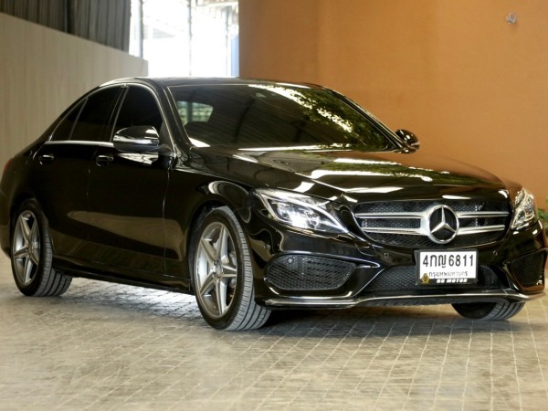 2015 Mercedes-Benz C-Class W205 C300 สีดำ
