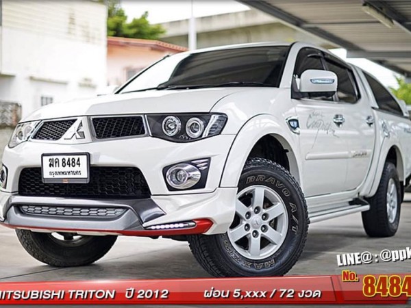 Mitsubishi Triton Double cab ปี 2012 สีขาว