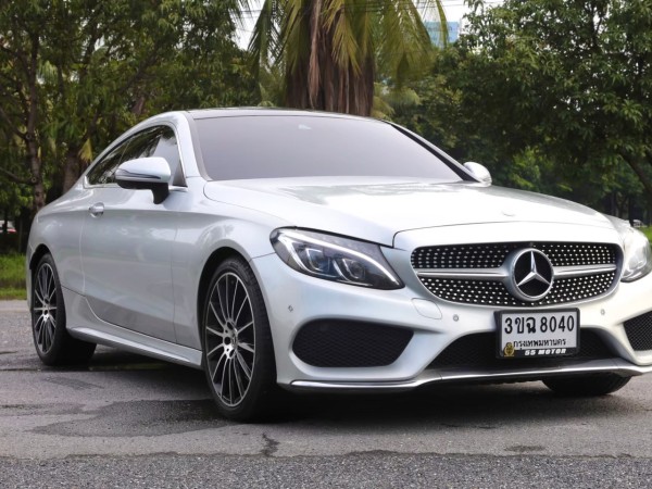 2017 Mercedes-Benz C-Class W205 C250 สีเงิน