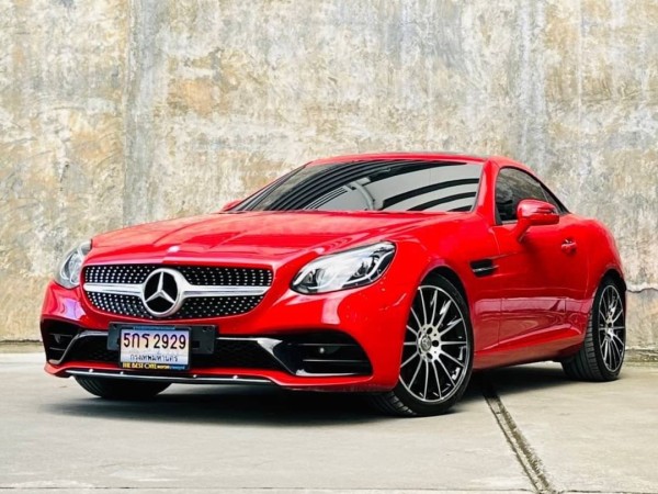 2017 Mercedes-Benz SLC300 AMG Dynamic Facelift สีแดง