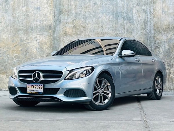 2016 Mercedes-Benz C350e Plug-in Hybrid สีเงิน