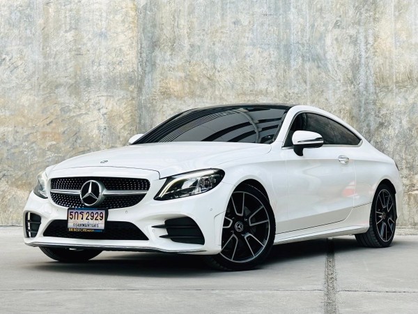 2021 Mercedes-Benz C-Class W205 C200 สีขาว