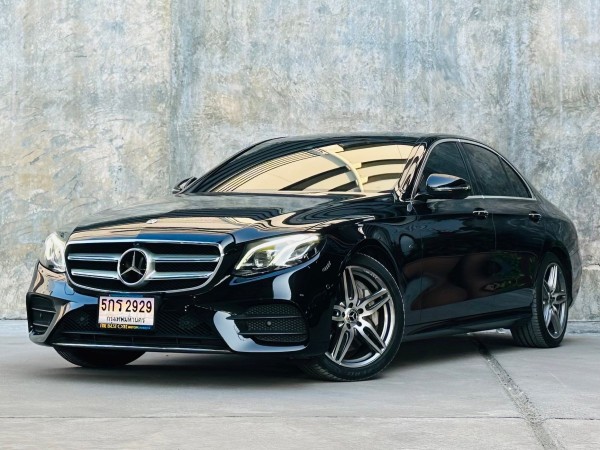 2018 Mercedes-Benz E-Class W213 E350 สีดำ