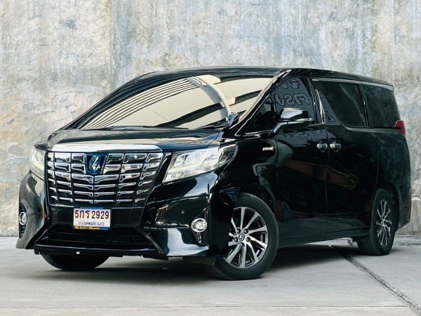 2016 Toyota Alphard สีดำ