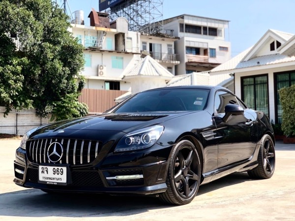 2012 Mercedes-Benz SLK-Class R172 SLK200 สีดำ