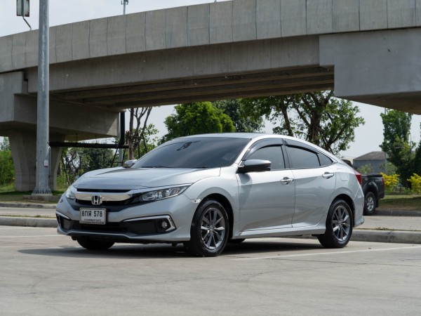 2019 Honda Civic Sedan สีเงิน