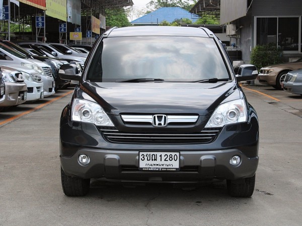 2008 Honda CR-V 2.0 E 4WD SUV AT สีเทา เกียร์ออโต้ ขับ4 รถสวยมาก ฟรีดาวน์