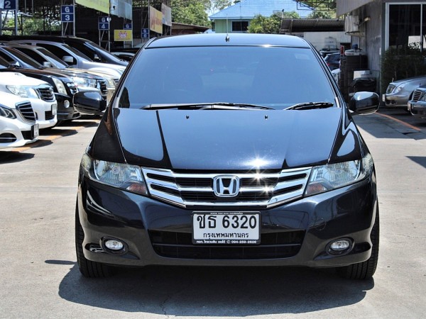 2010 Honda City 1.5 S i-VTEC Sedan AT สีดำ ออโต้ ติดLPG แล้วประหยัด