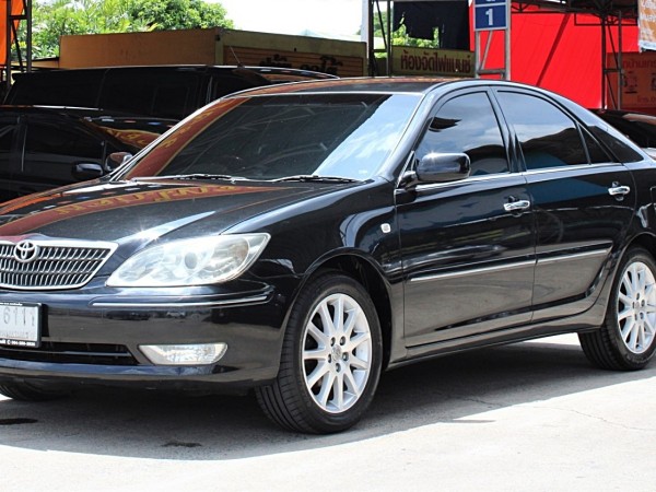 2005 Toyota Camry 2.4 Q AT สีดำ เกียร์อัตโนมัติ รุ่นท๊อปสุด ไม่มีชน ภายในสวยสมบูรณ์ เครื่องช่วงล่างขับดี ไม่แก๊ส ไมล์แท้คันนี้เจ้าของดูแลมาดีมาก เล่มเ