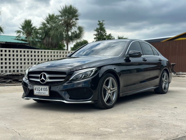 2016 Mercedes-Benz C-Class W205 C300 สีดำ