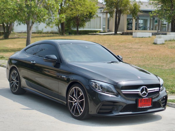 2021 Mercedes-Benz C-Class C205 C43 AMG สีดำ