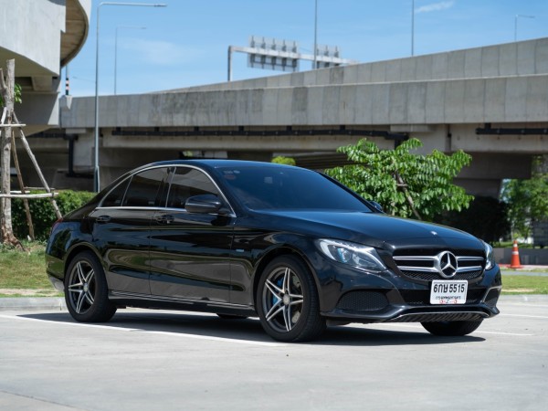 2017 Mercedes-Benz C-Class W206 C350e AMG สีดำ