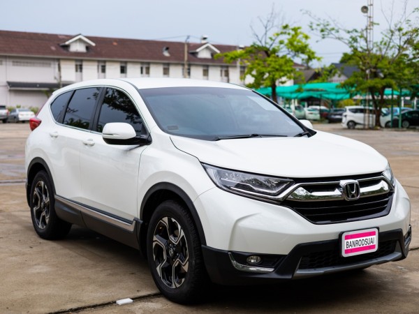 2018 Honda CR-V สีขาว