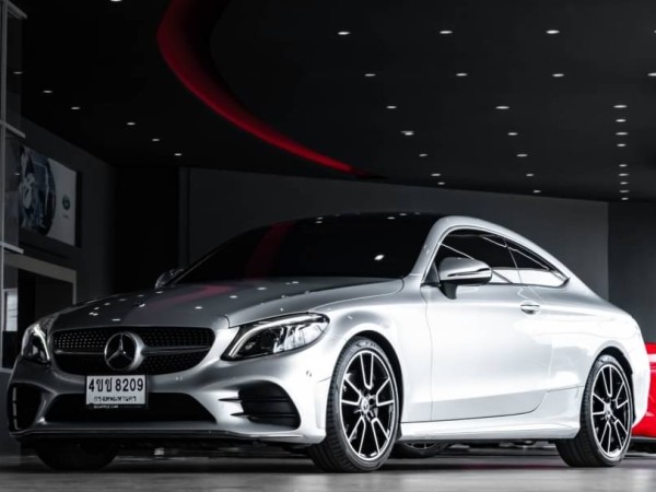 2019 Mercedes-Benz C-Class C 220 d AMG สีเงิน