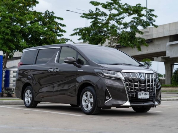 2018 Toyota Alphard สีน้ำตาล