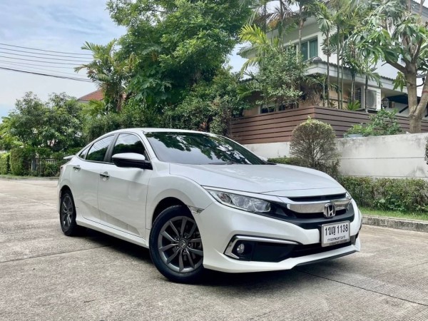 2020 Honda Civic Sedan สีขาว