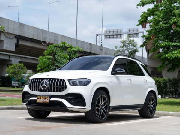 2022 Mercedes-Benz GLE-Class GLE 350 de 4MATIC สีขาว