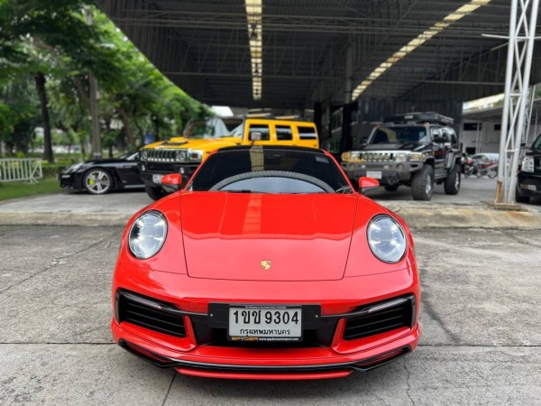 2020 Porsche 992 Carera S Techart สีส้ม