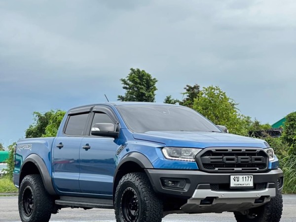 2020 Ford Ranger Raptor 2.0 4WD สีน้ำเงิน