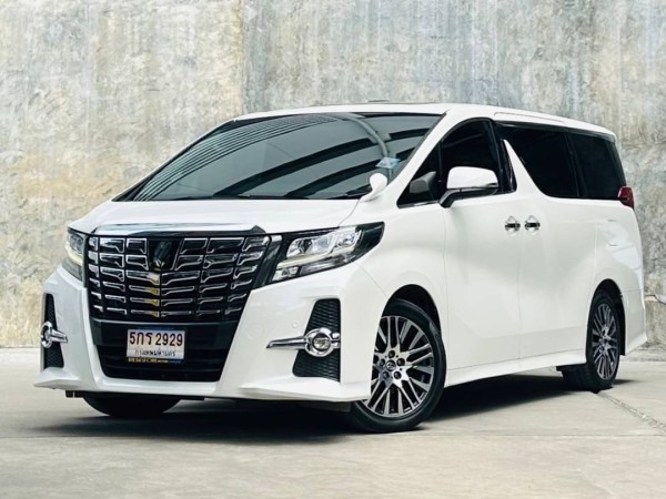 2019 Toyota Alphard สีขาว