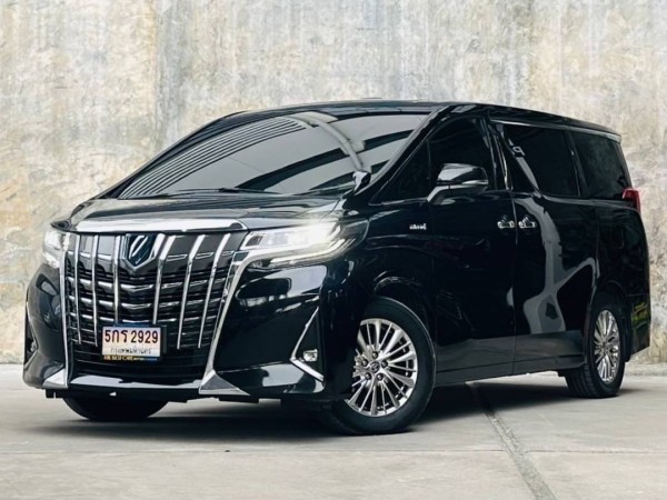 2021 Toyota Alphard สีดำ