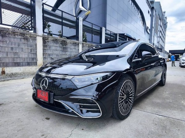 2023 Mercedes-Benz EQS 500 4MATIC AMG สีดำ