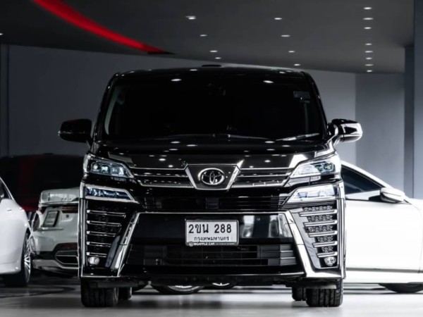 2022 Toyota Vellfire สีดำ