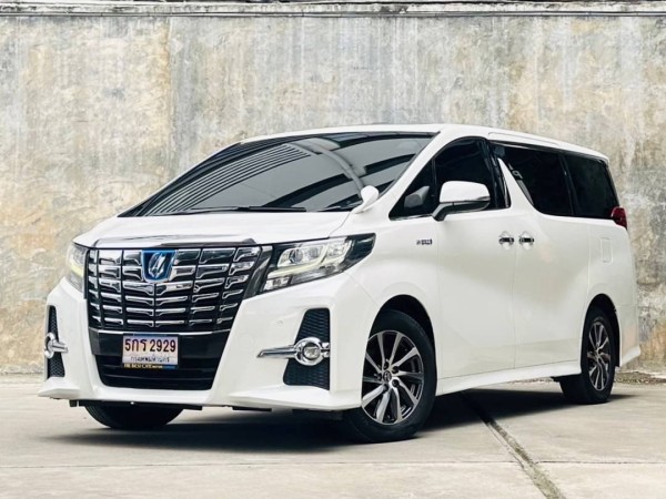 2016 Toyota Alphard สีขาว