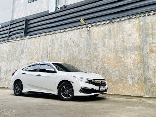 2020 Honda Civic Sedan สีขาว