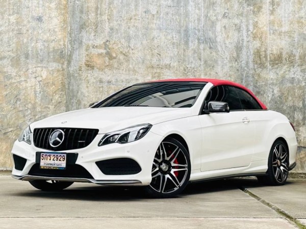 2016 Mercedes-Benz E-Class Cabriolet E250 สีขาว