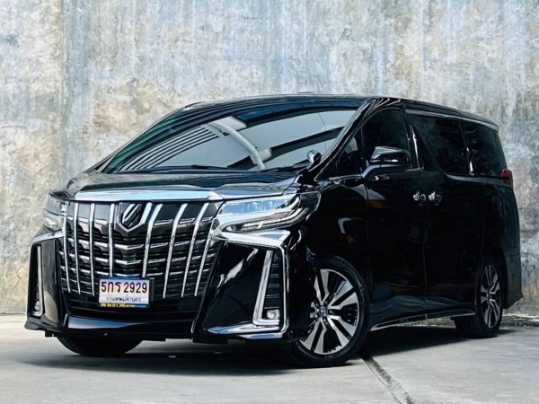 2022 Toyota Alphard สีดำ