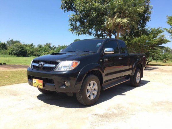 Toyota Hilux Vigo Extra cab ปี 2008 สีดำ