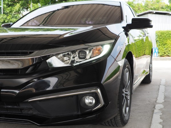 2020 Honda Civic สีดำ