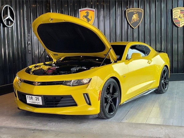 2017 Chevrolet Camaro Gen6 สีเหลือง