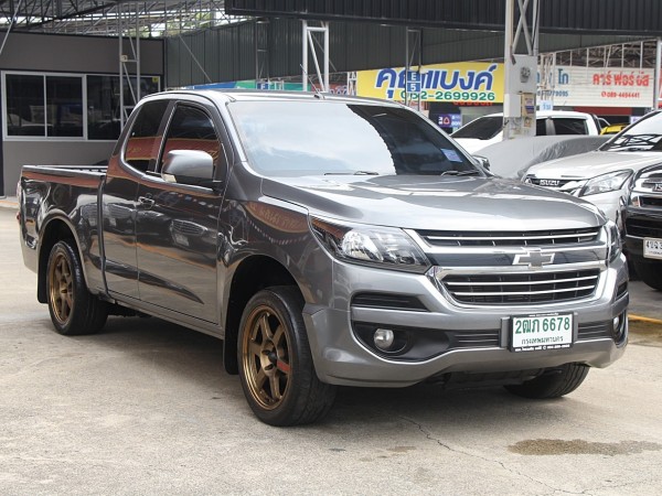 2019 Chevrolet Colorado Flex Cab 2.5 LT สีเทา เกียร์ธรรมดา 6 เกียร์ แคปเปิดได้