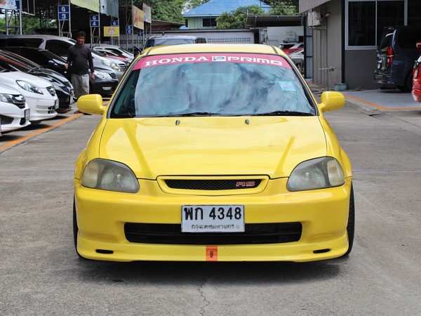 รถบ้าน เก็บรายละเอียดทุกจุด เกียร์ดาขับสนุก 1996 Honda civic 1.6 VTIL.เกียร์ดา ตาโต